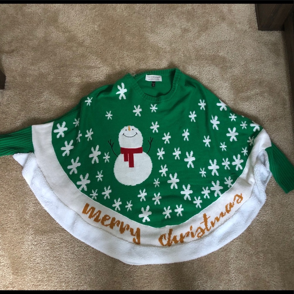 Tacky Christmas Sweater Tree Skirt
